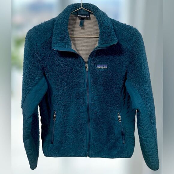 PATAGONIA Retro-X Sherpa High Pile Fleece Jacket Jumper Sweater Size M - Picture 2 of 14